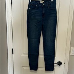 Madewell Women's Deep Indigo Skinny Jeans